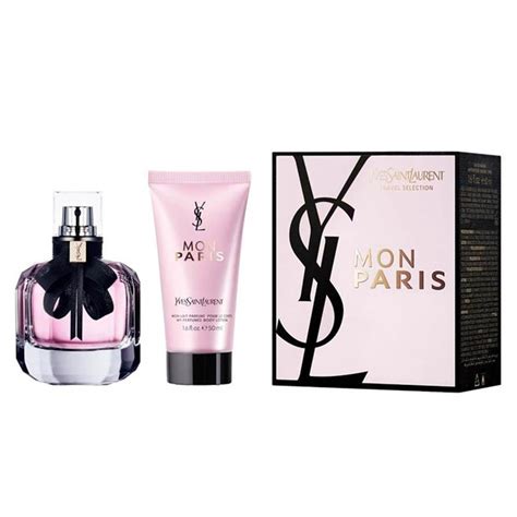 yves saint laurent cofanetto mon paris|yves saint laurent perfume.